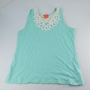 Joe fresh tank top size medium embroided